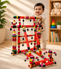 Heritage Wooden Activity Baby Walker with Bells